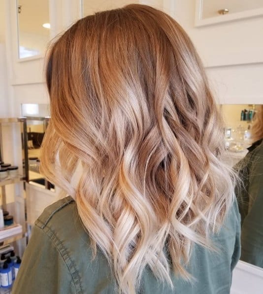 Cute California Waves on Medium Hair