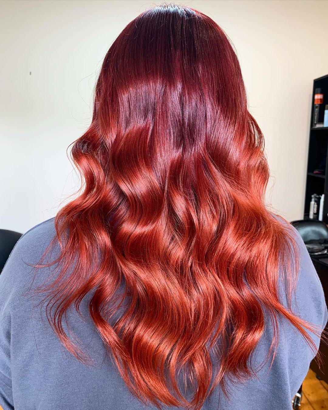 Dark to Light Mahogany Ombre