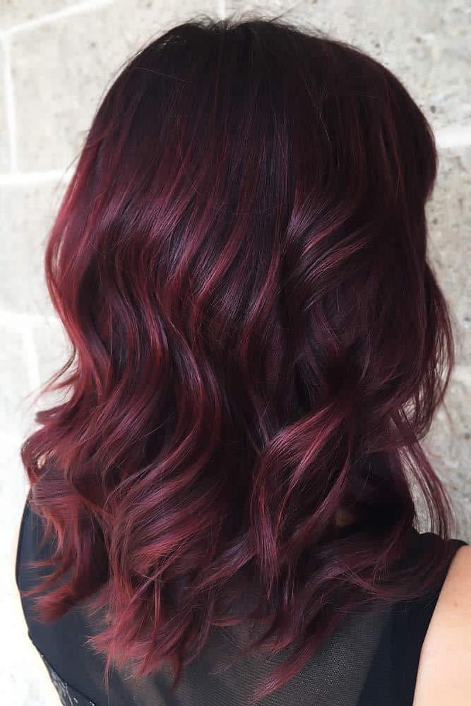 Deep Plum #mahoganyhair