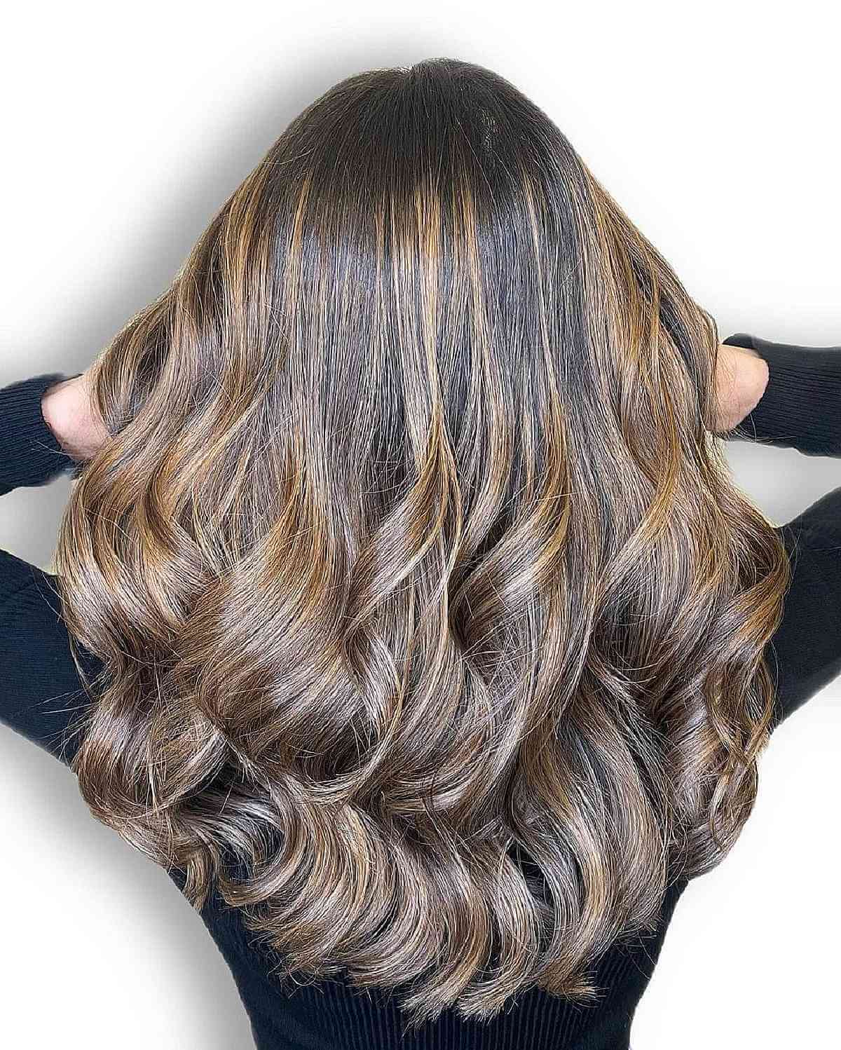 Dimensional Brunette Balayage Hair