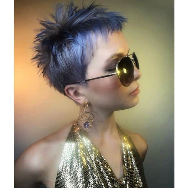 Disco Cute Short Spiky Pixie Hairstyles