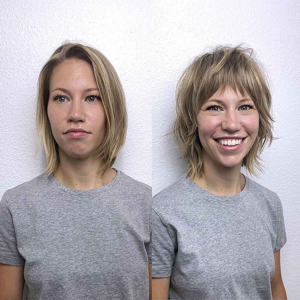 Easy Shag Cut for Low-Maintenance Women