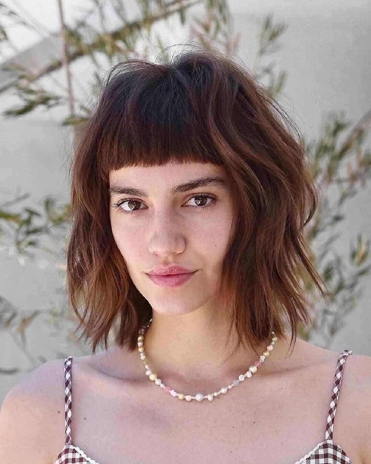 Edgy Textured Short Choppy Layered Hair