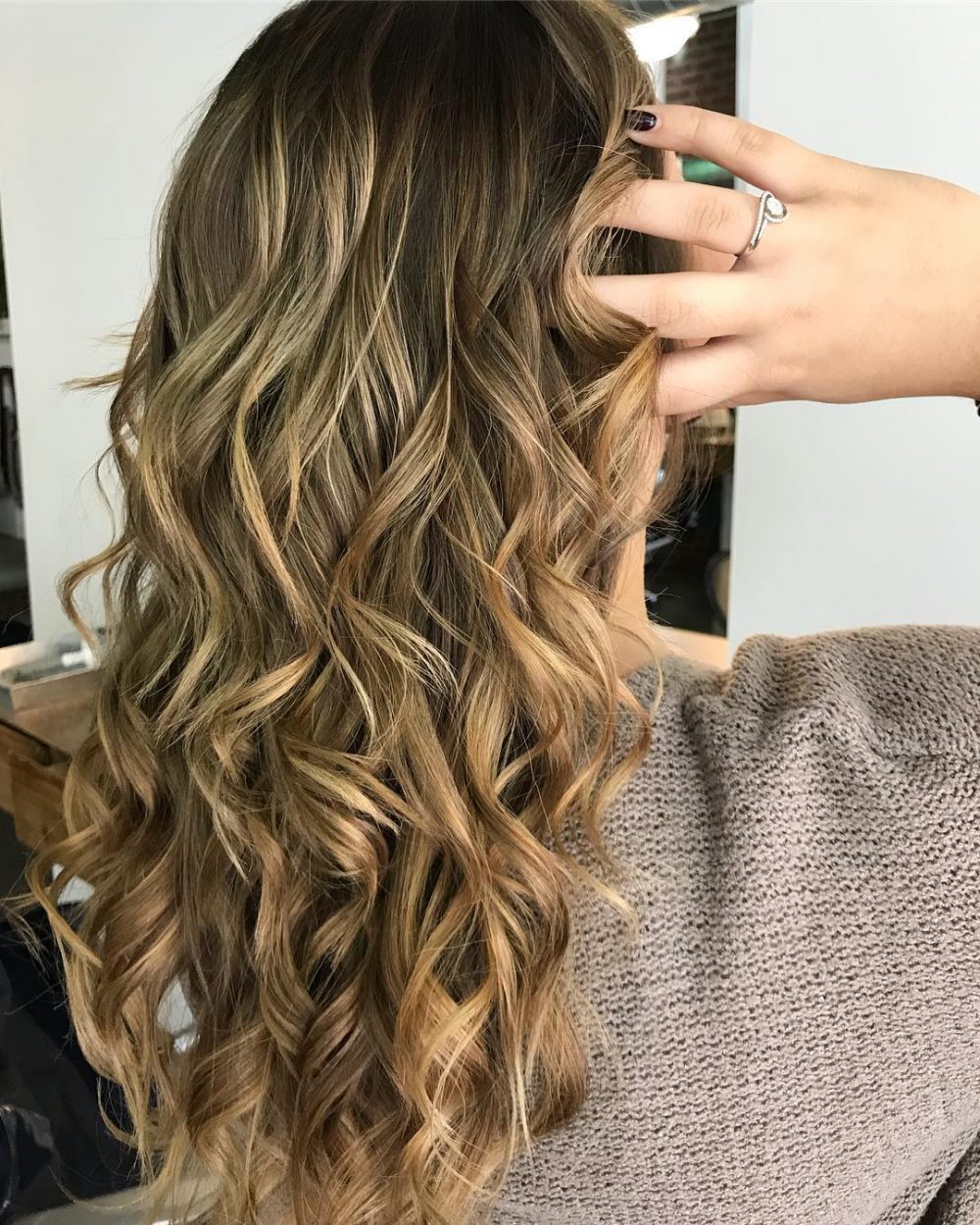 Effortless Fall Ombre Brown Hair