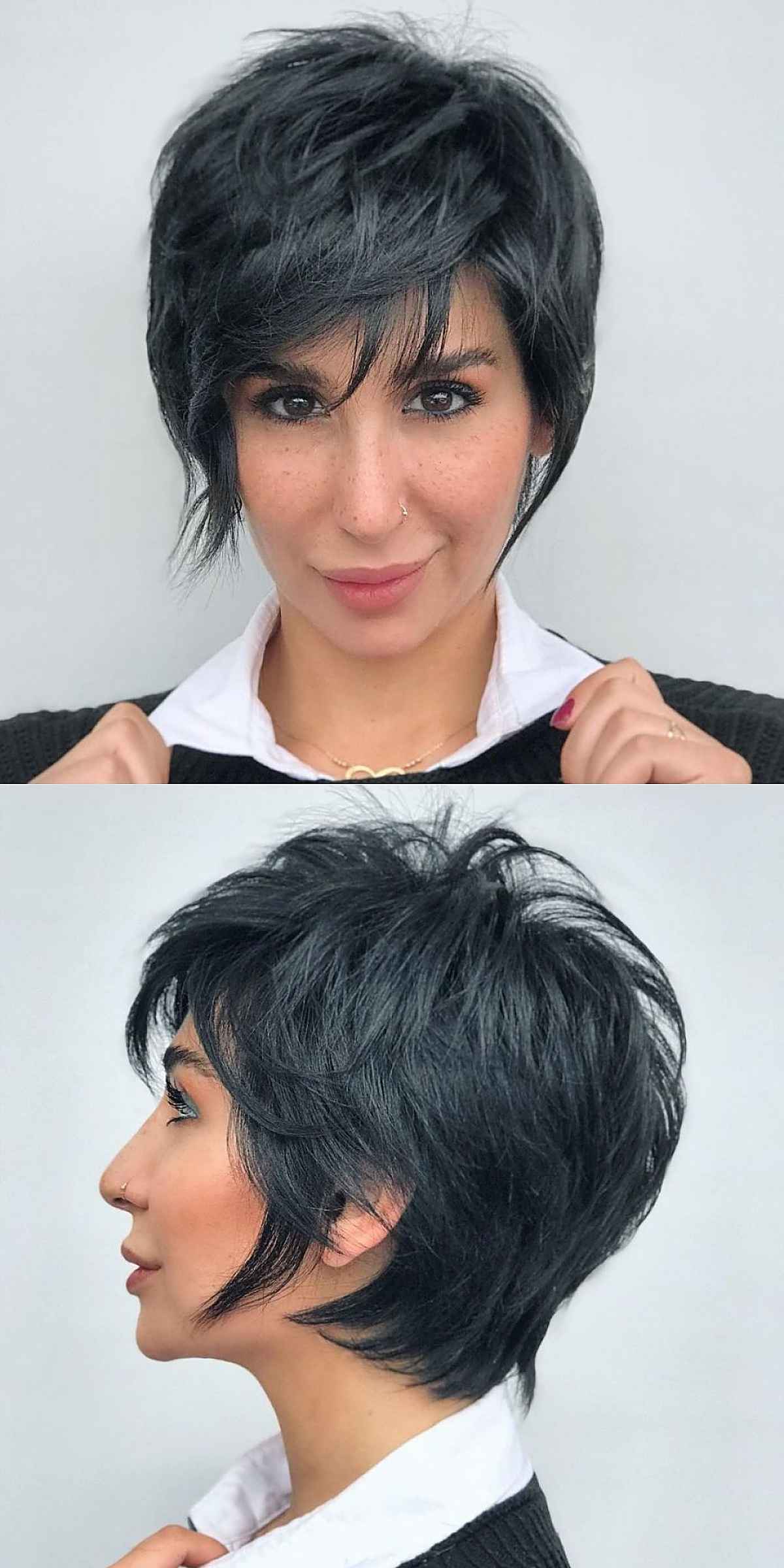 Extra Long Low-Maintenance Pixie Cut