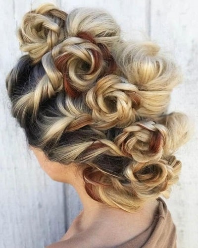 Faux Hawk Updo