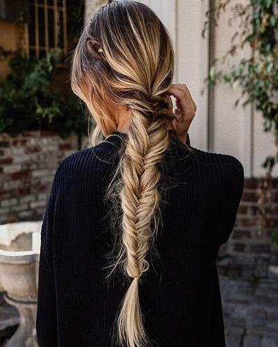 Fishtail Braid Easy Hairstyles for Long Hair