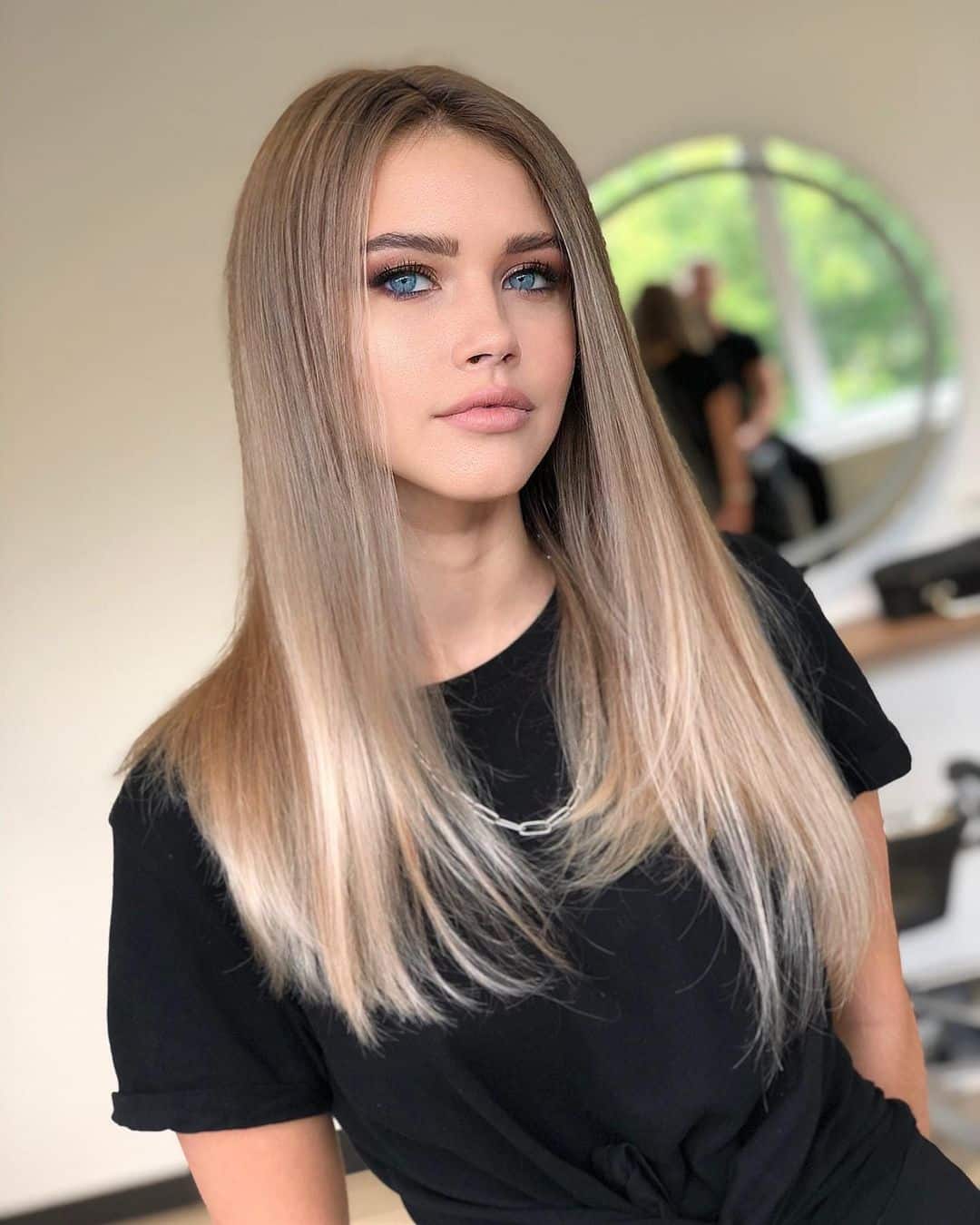 Flattering Dark Ashy Blonde Hair Color