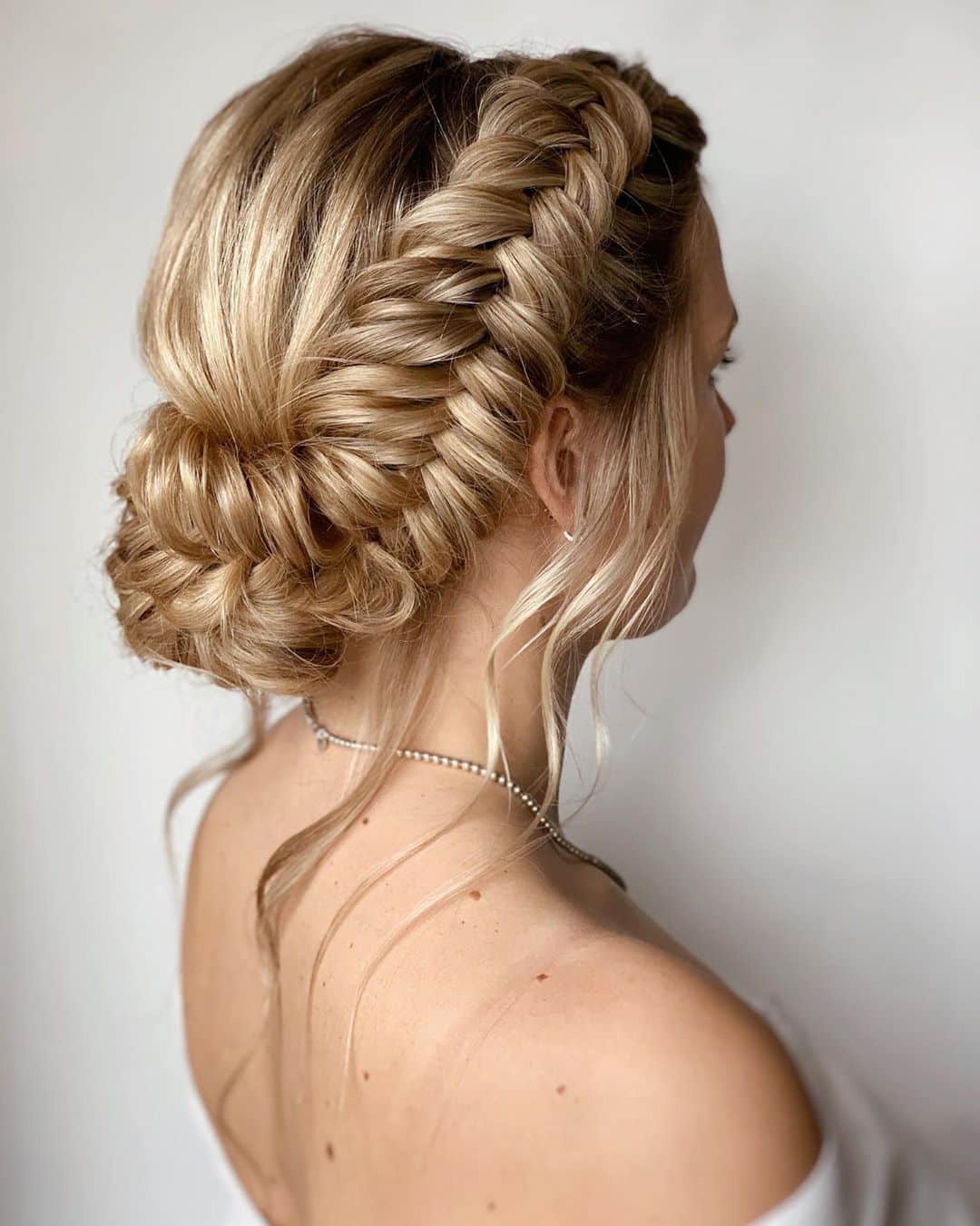 french braid for long hair