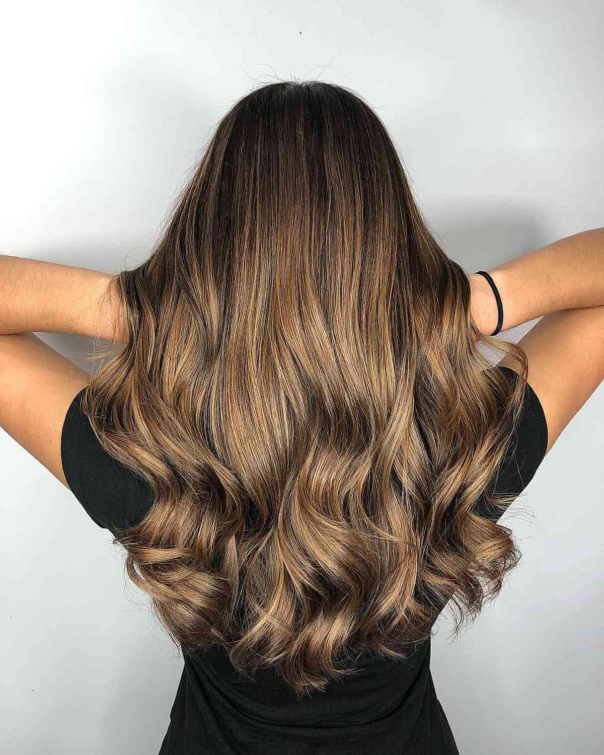 Golden Blonde-Brown Balayage