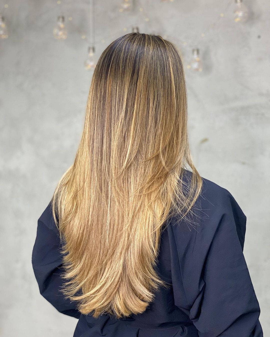 Golden Brown Balayage