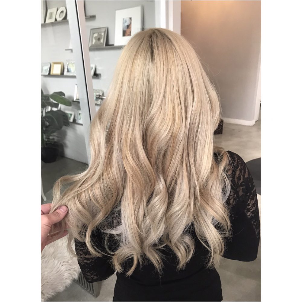 Healthy Ash Blonde Long Hair