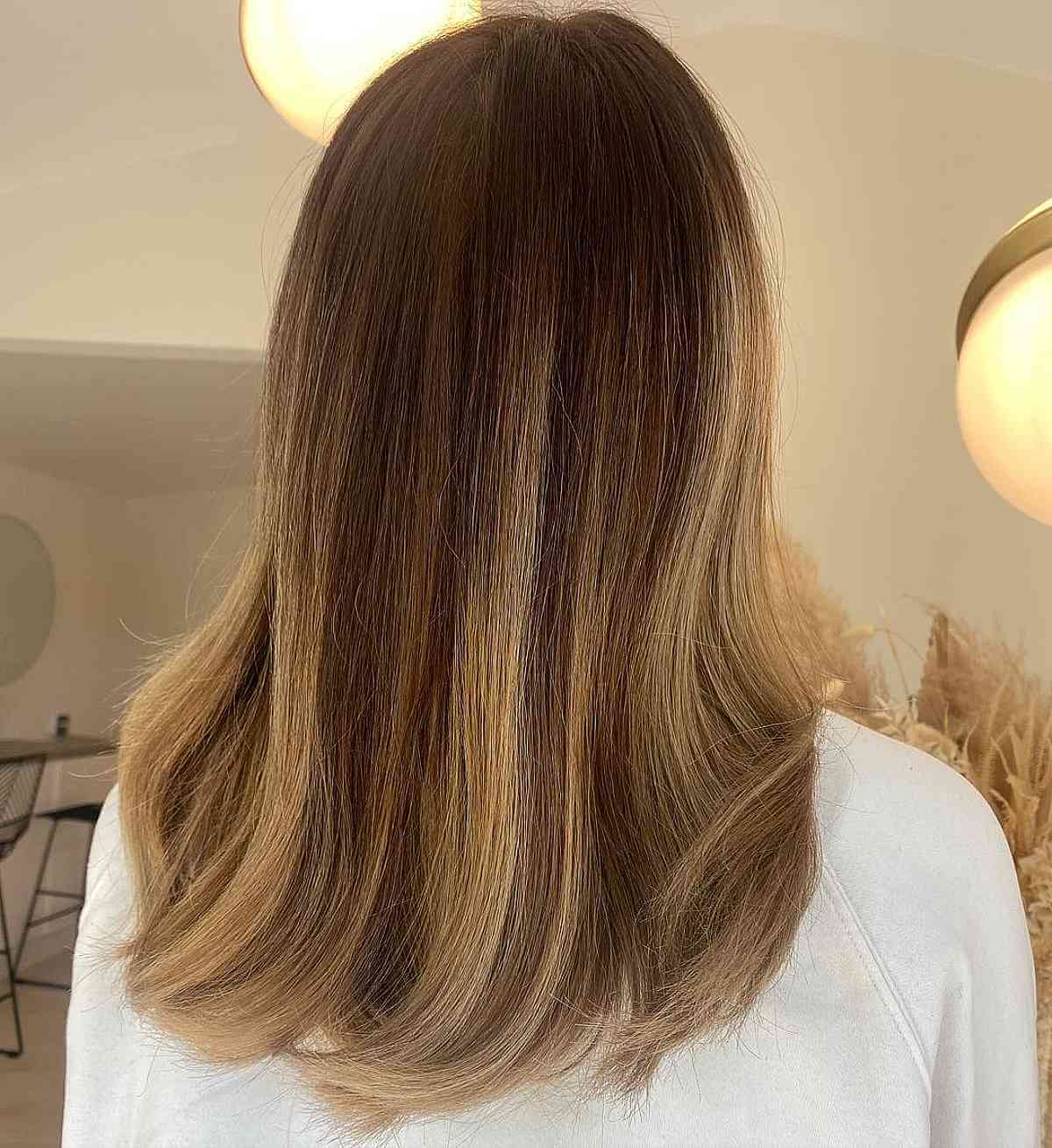 Honey Blonde and Caramel Highlights