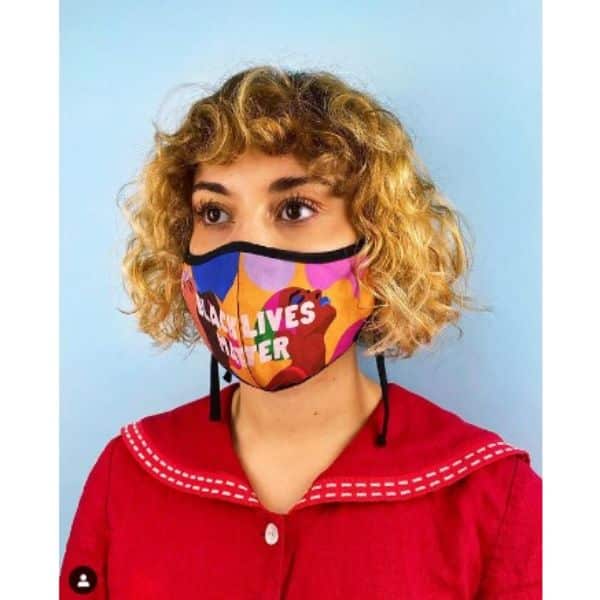 Honey Blonde Curly Bob With Shaggy Bangs