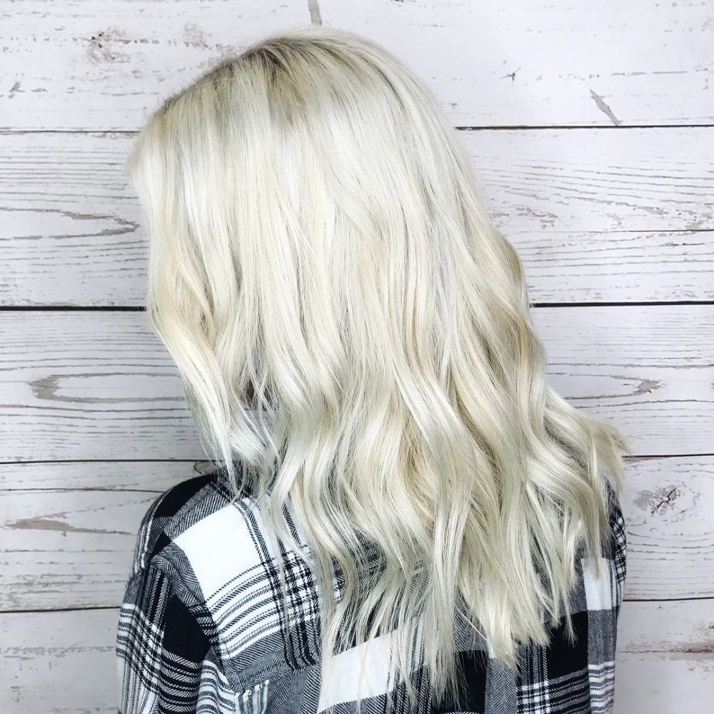 icy blonde hair color