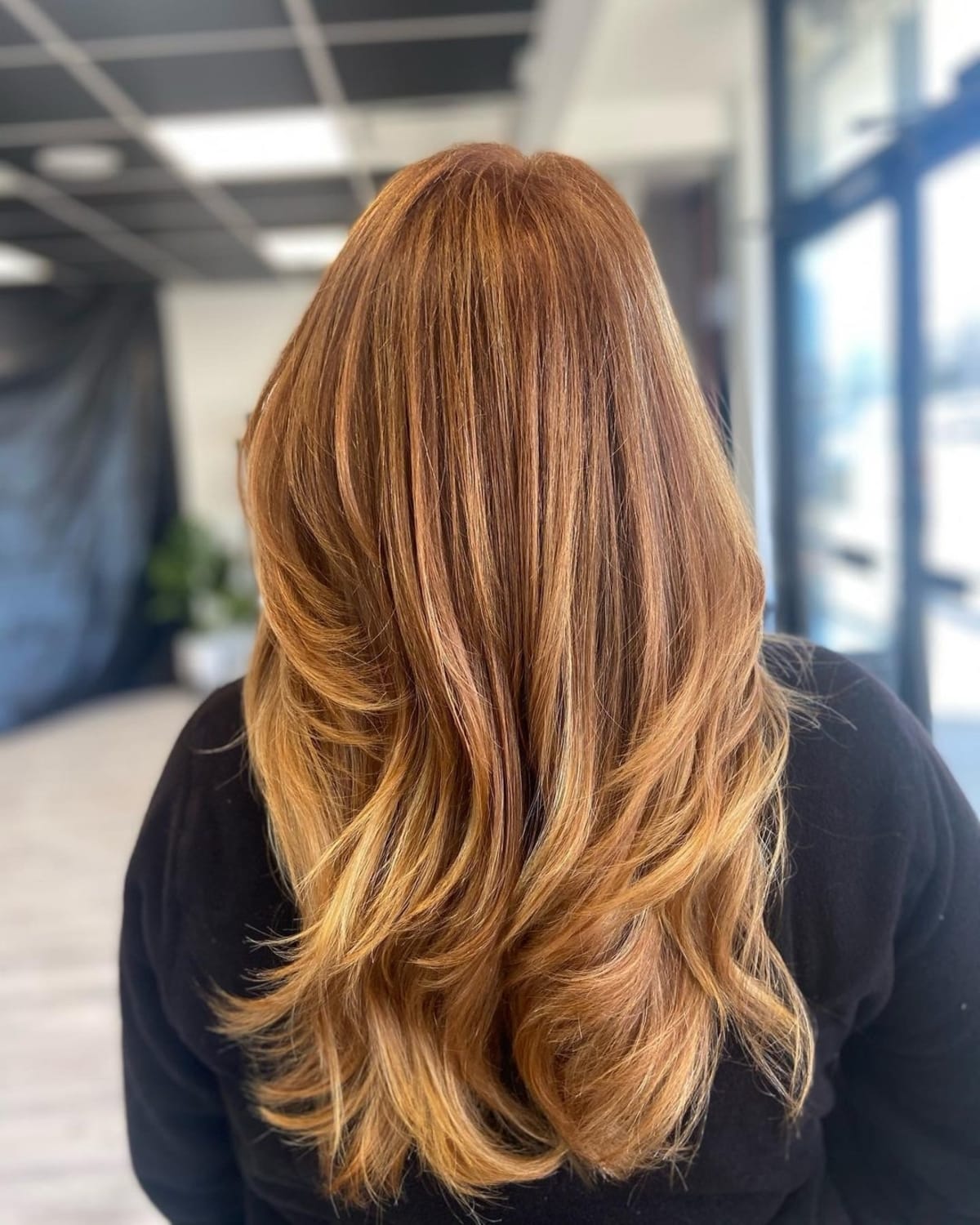 Impressive Deep Strawberry Blonde Hue