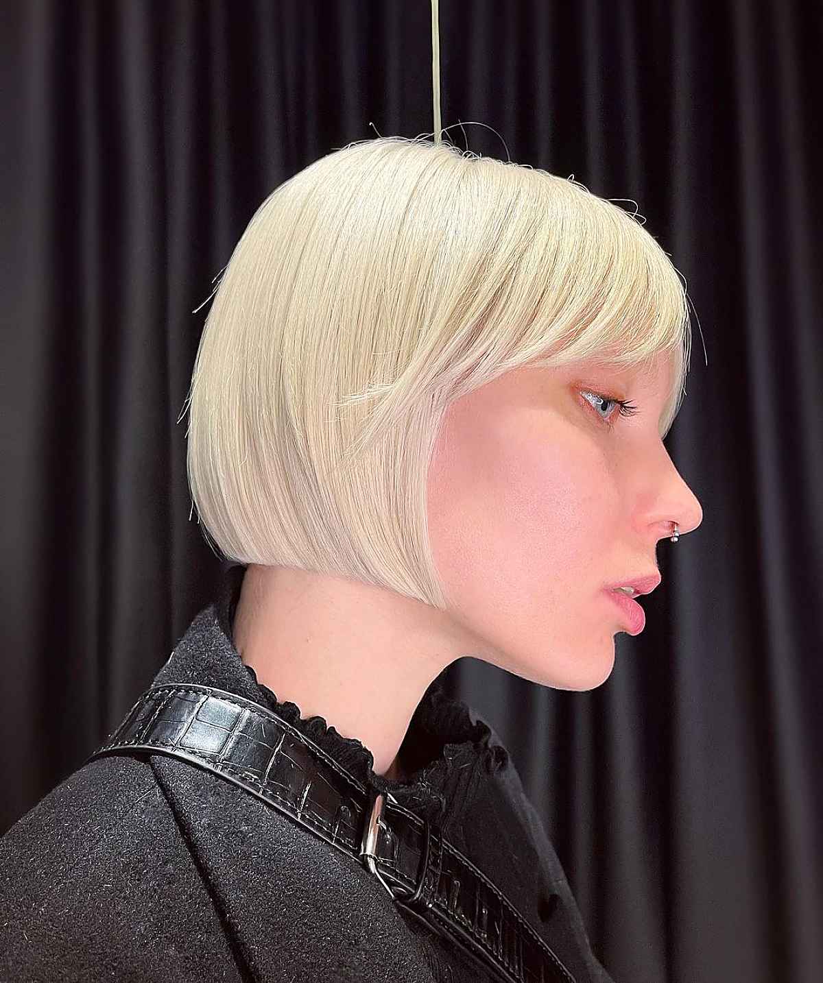 Jaw-Length Short Bob Hairstyle