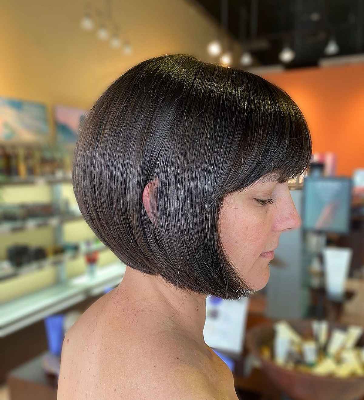 Jaw-Length Straight Bob