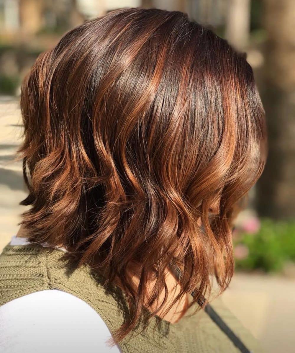 Layered Shoulder Length Bob