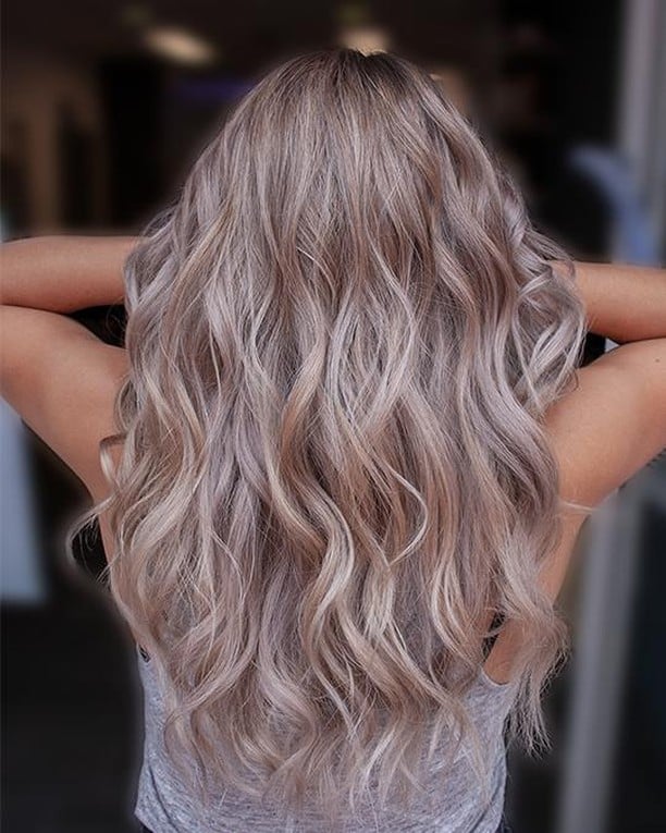 Light Ash Brown on Blonde Hair