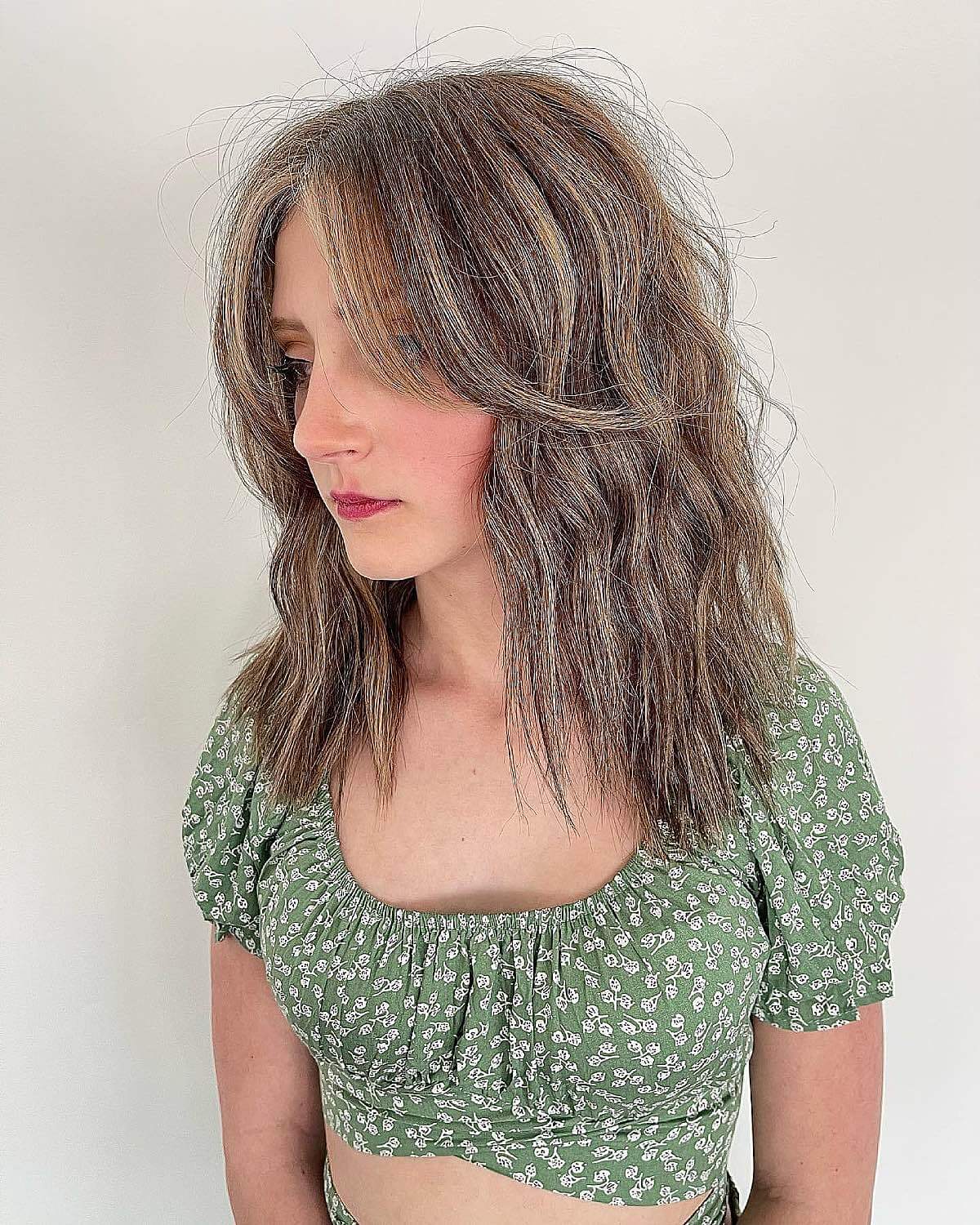 light balayage brown hair