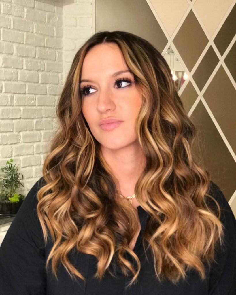 Long Curled Ombre Locks for Long Hair