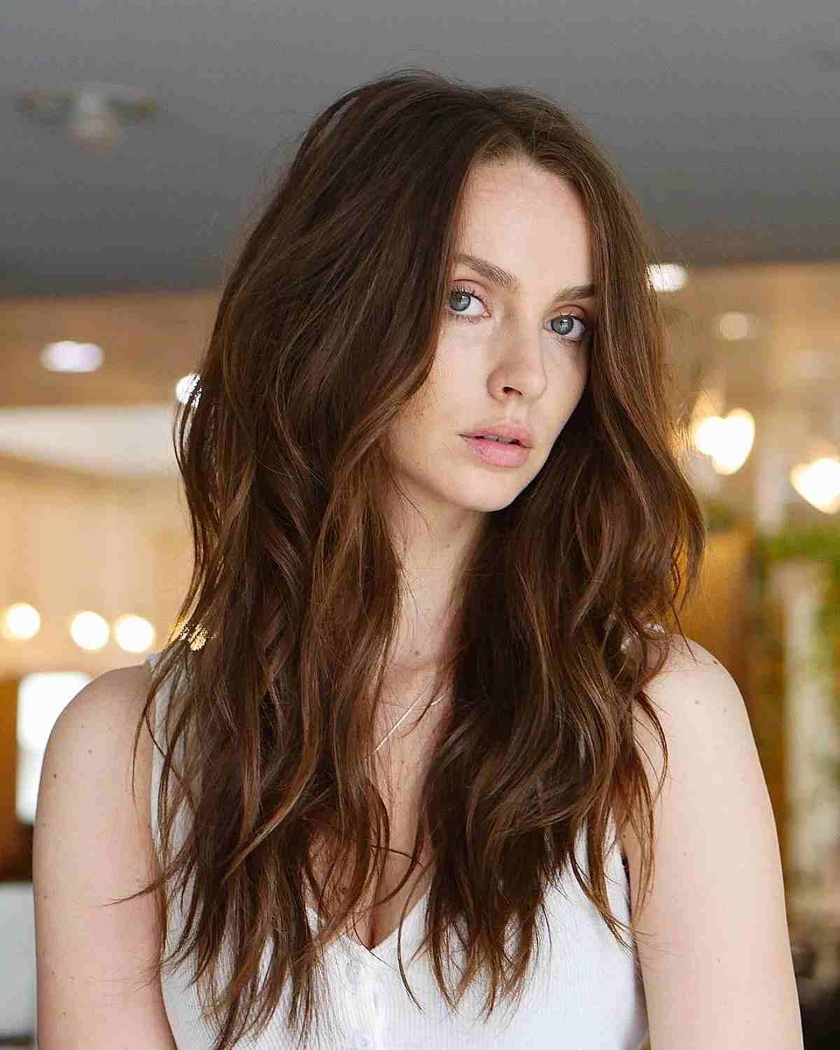 Long Internal Layers and Waves for Long Hair 