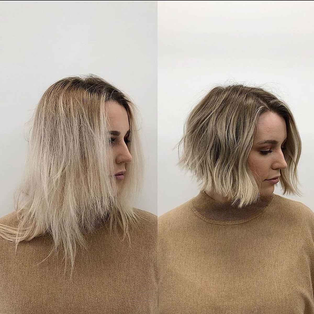 Low-Maintenance Brown to Blonde Ombre