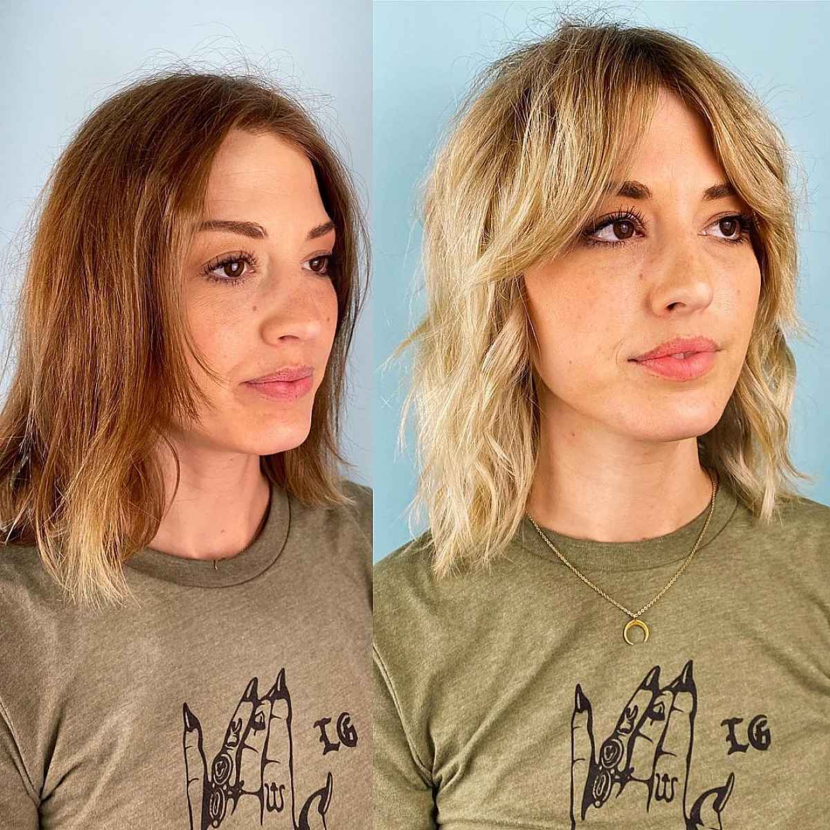 Low-Maintenance Shaggy Long Bob