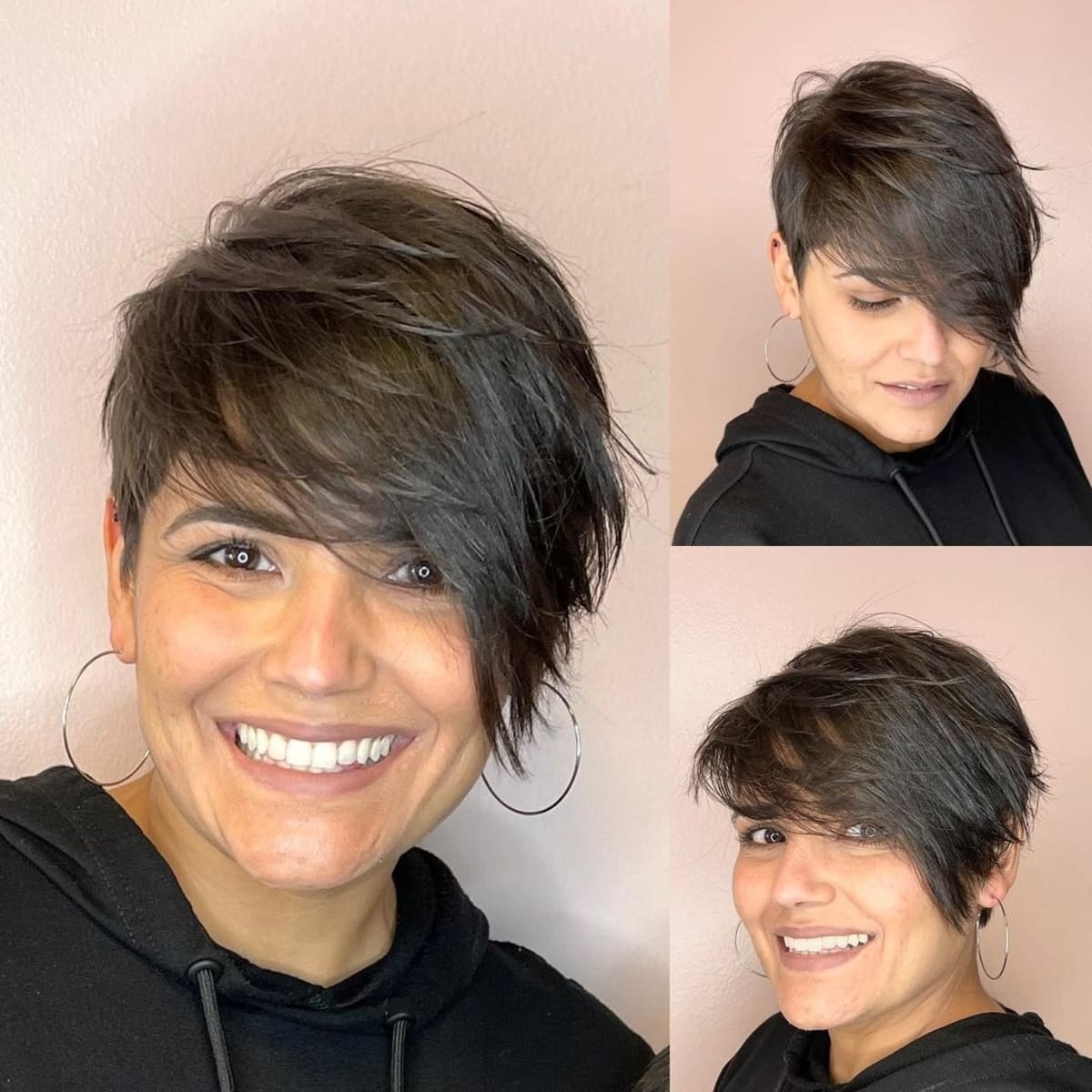 Messy asymmetrical pixie