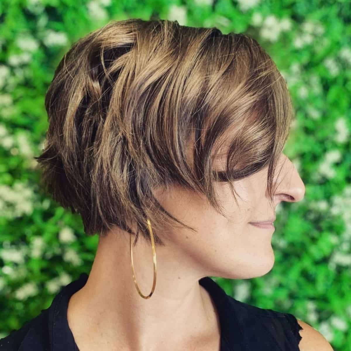 Messy Long Pixie