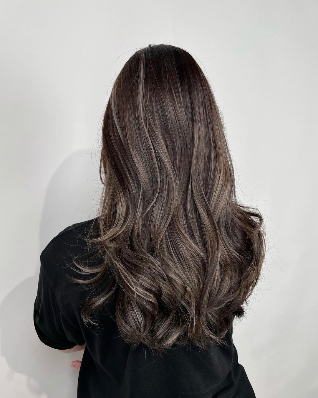 mushroom brown balayage