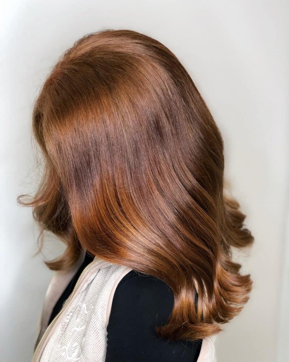 Natural Dark Red Hair Color