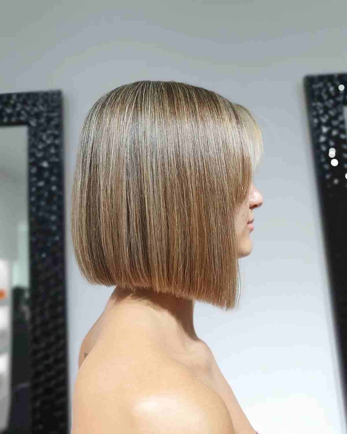 Natural-Looking Dirty Blonde Bob