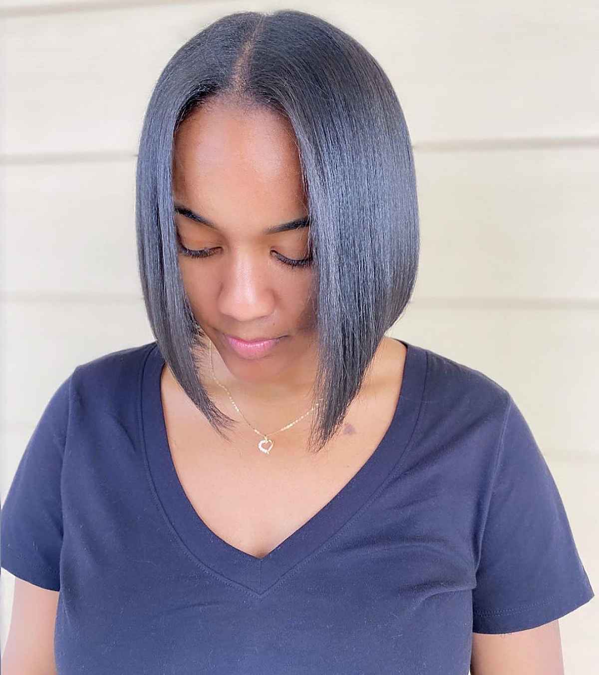 Naturally Straight Bob for African-American Women