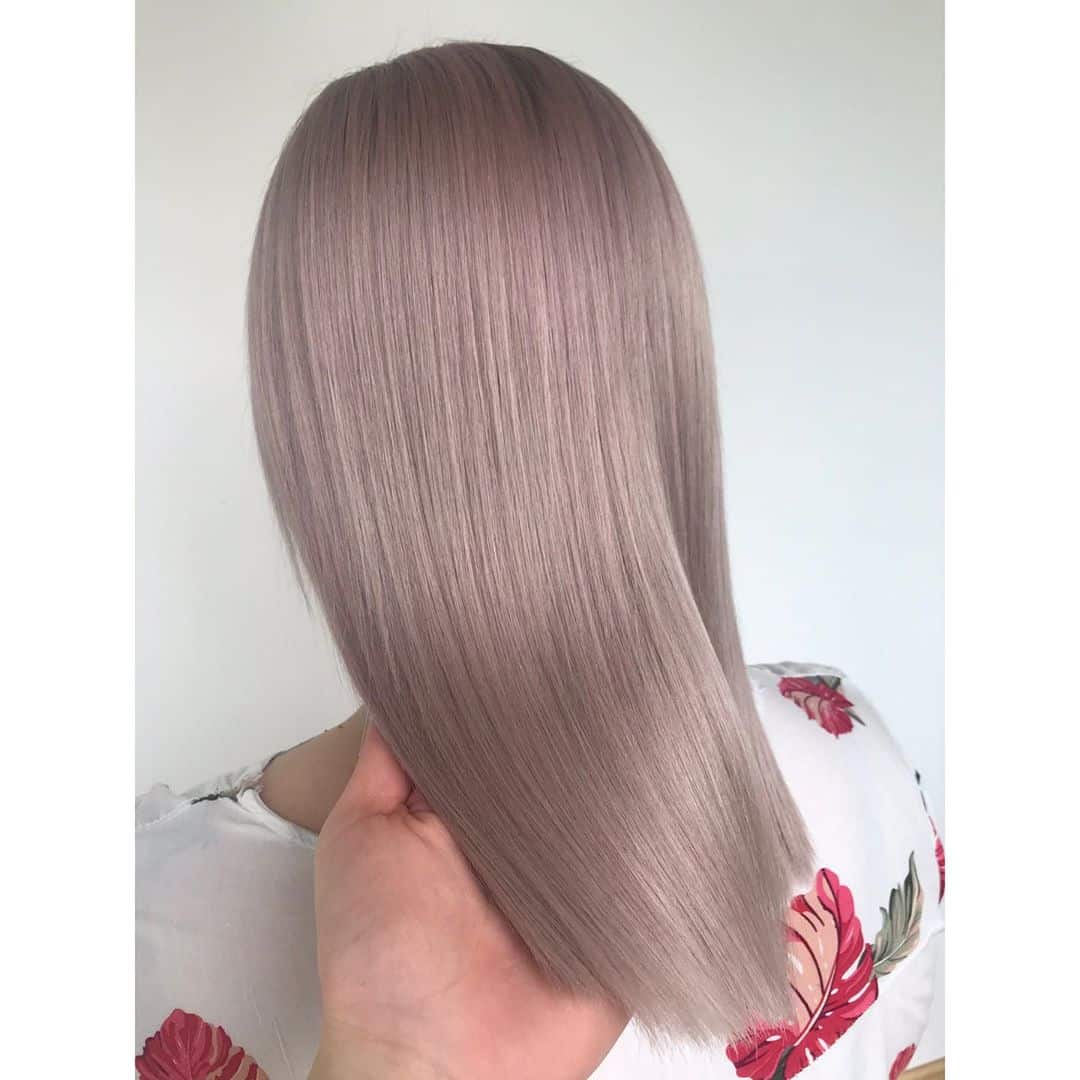 pastel blonde and lowlights