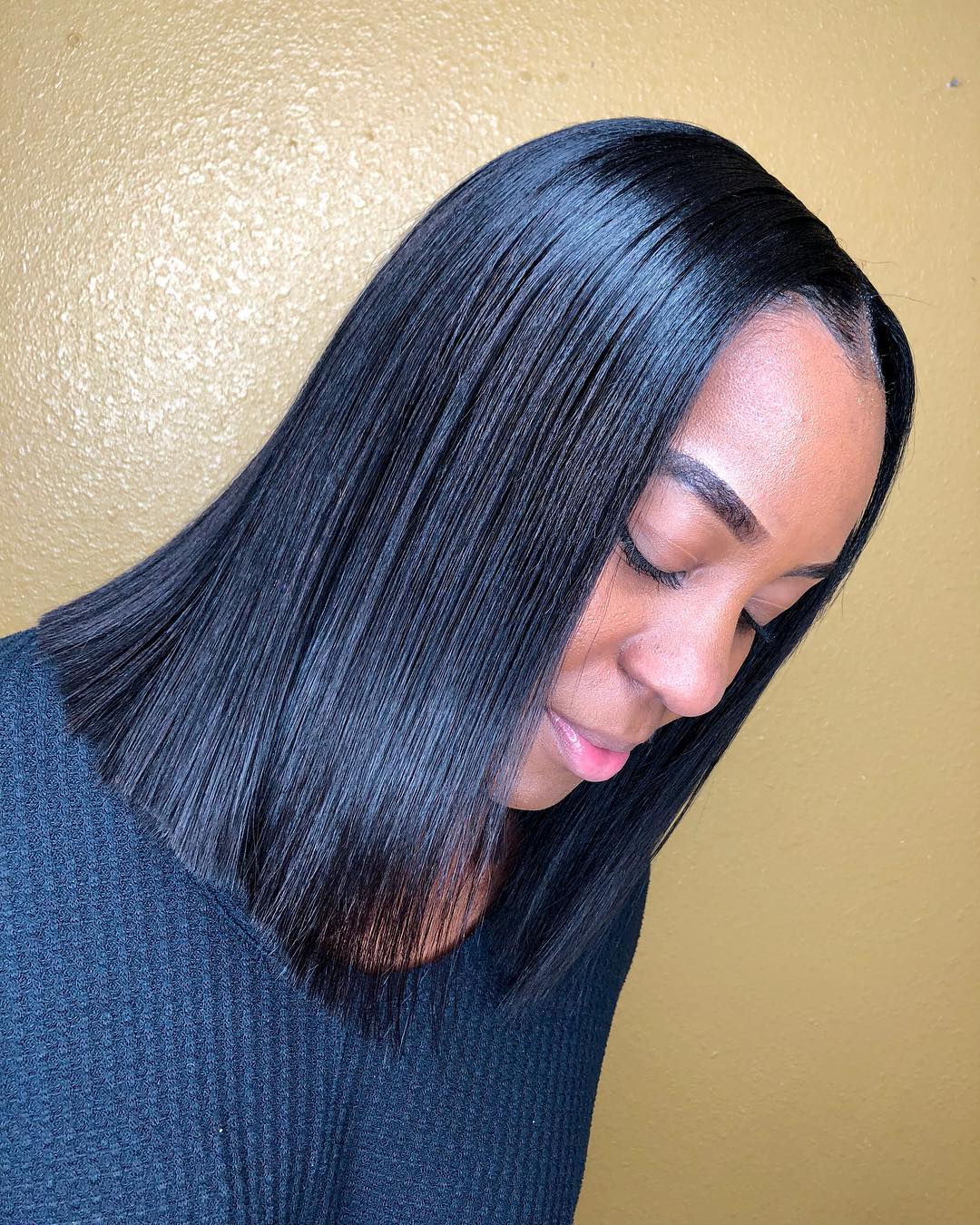 Perfect Long Bob for Black Women