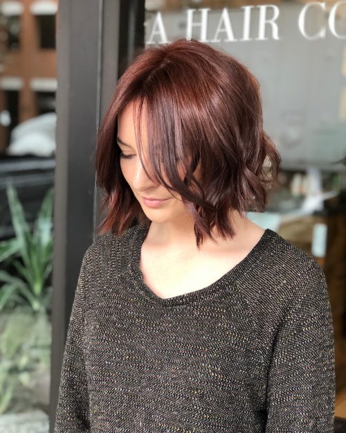 Picture of a versatile bob a short hairstyle for long faces