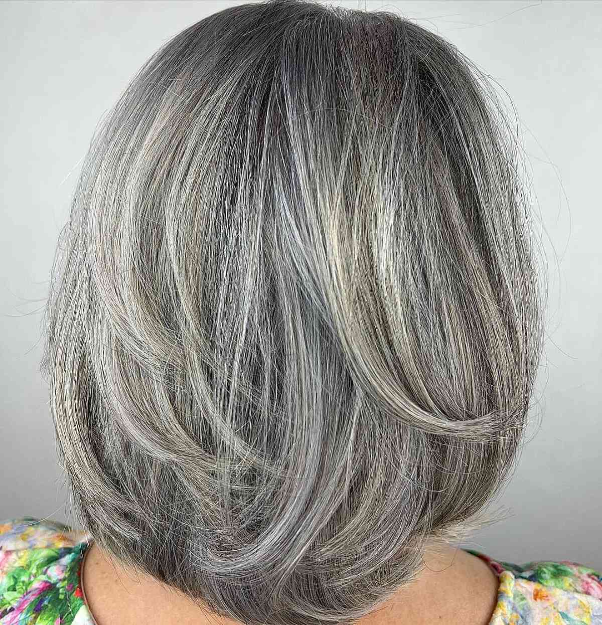 Platinum Grey Hair Color