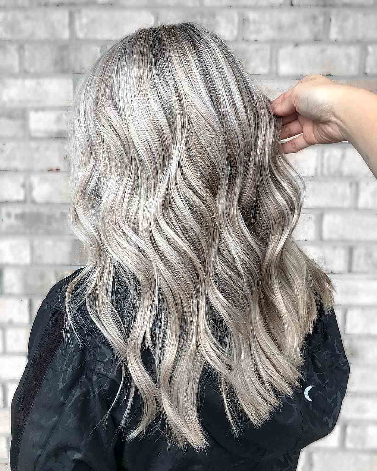 Platinum Silver Hair Color