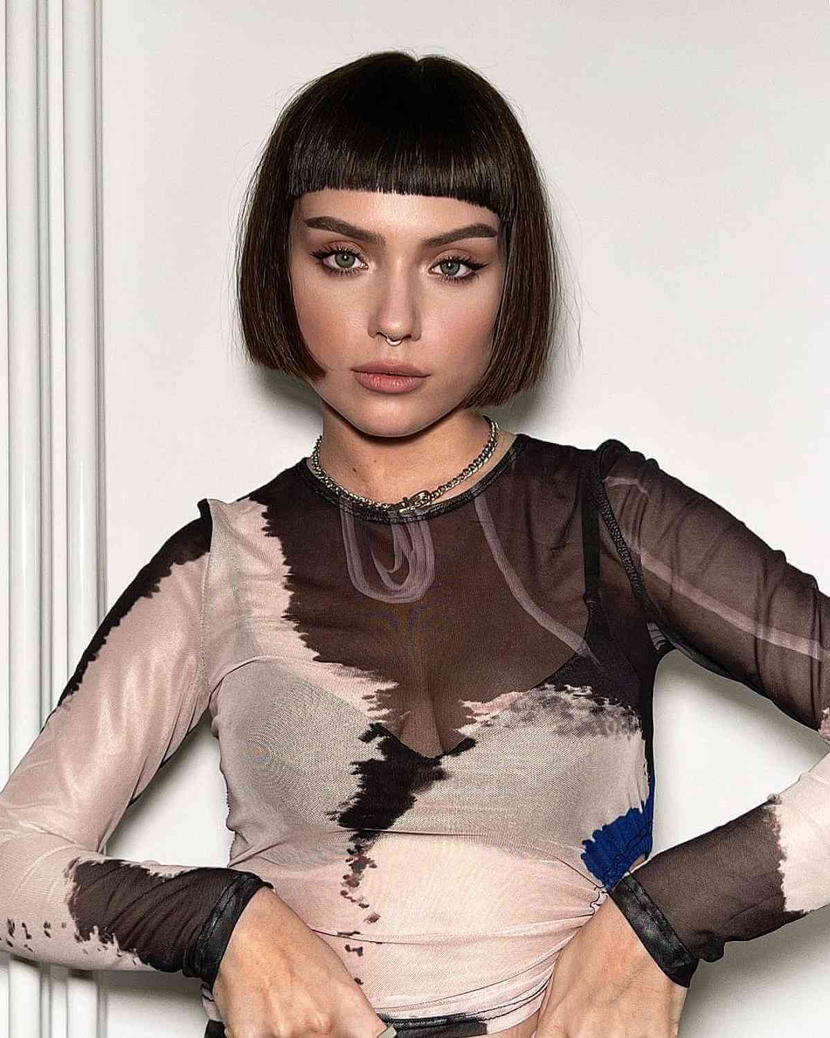 Prettiest Jaw-Length Blunt Bob