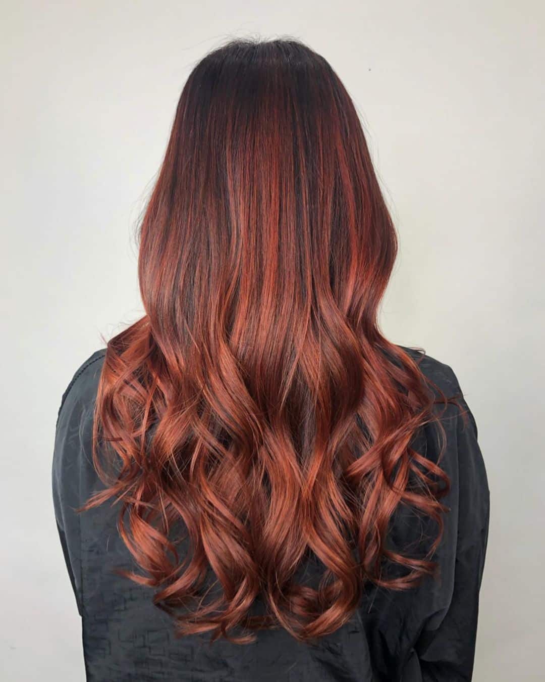 Red Brown Balayage