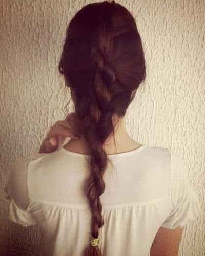 Rope Braid Ponytail