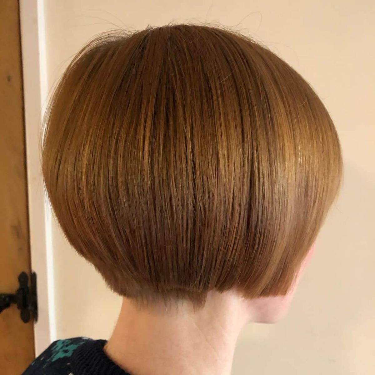 short cropped graduated bob