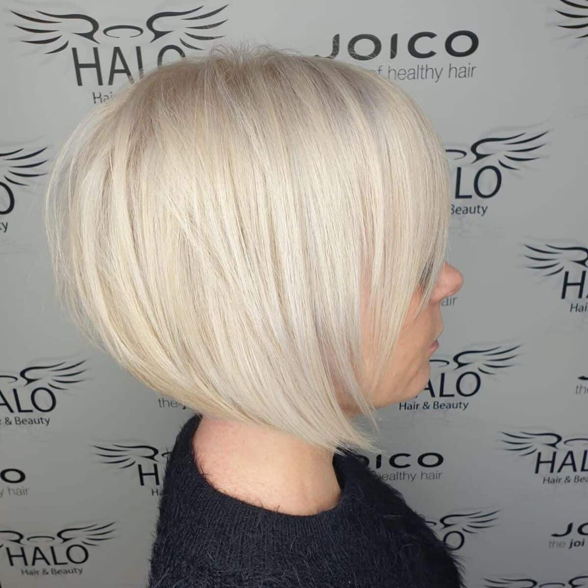 short graduated bob for fine hair