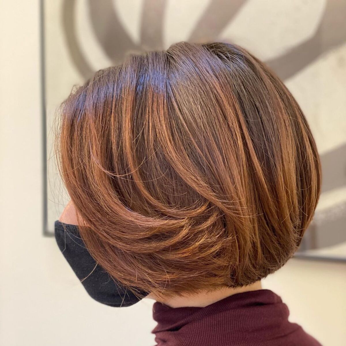 Short Layered Graduated Bob