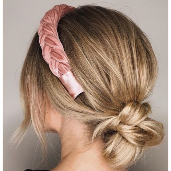 Simple Braided Chignon