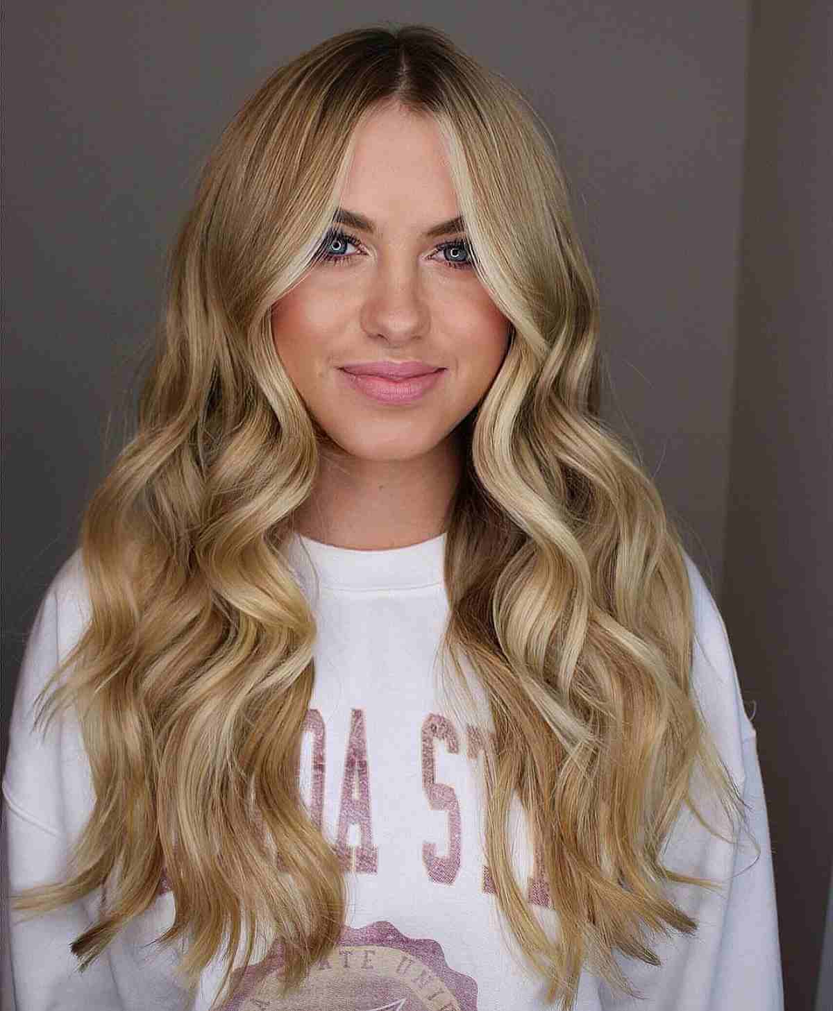 Stunning Dark Golden Blonde