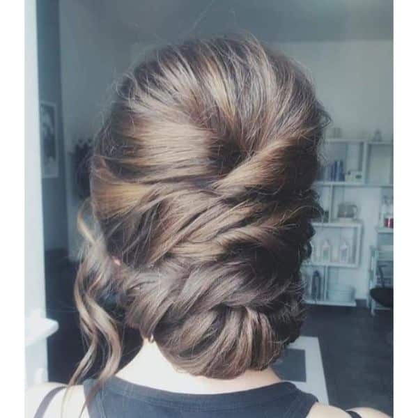 Stylish Glam Bridal Updo