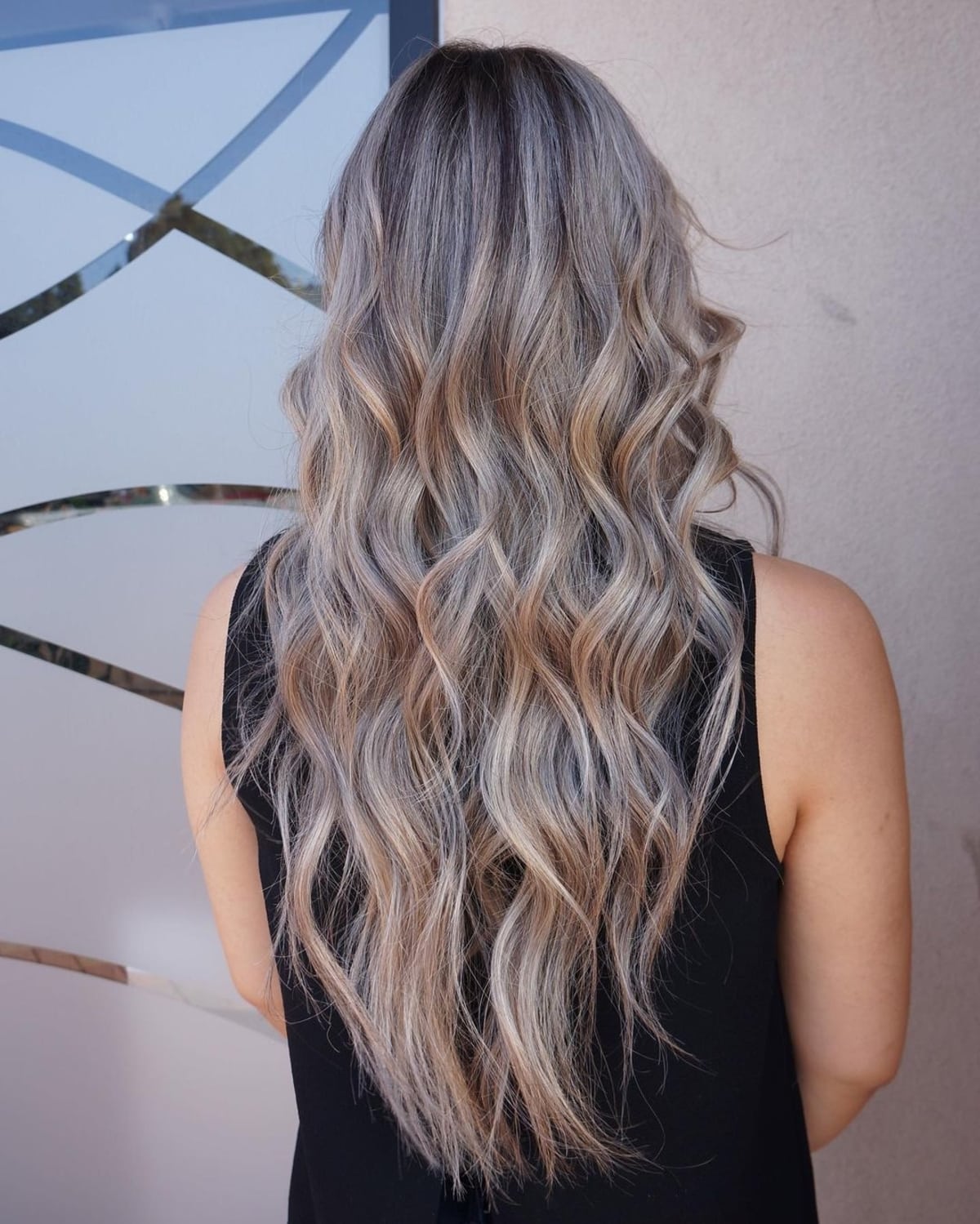 Subtle Blonde Hair with Dark Ash Blonde Highlights